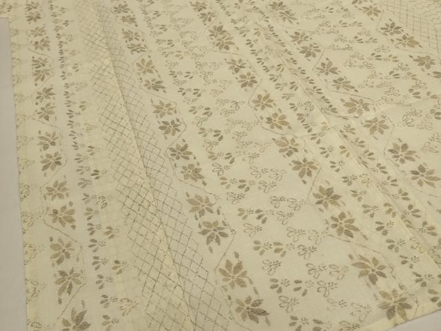 平和屋着物*夏物 小紋 ちぢみ織 花間道 洗える着物 AABL0873jd