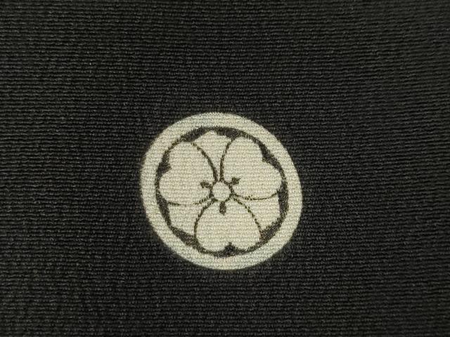 平和屋着物●豪華黒留袖 駒刺繍 菊 金彩 正絹 逸品 AABL0895ck