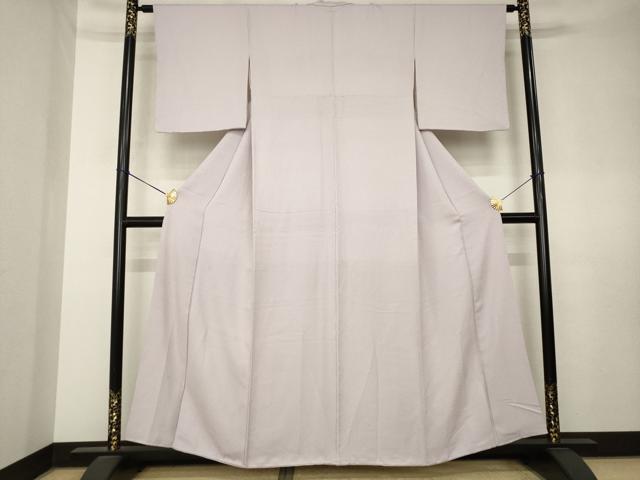 平和屋着物●上質な色無地 華くらべ 紅藤色 松坂屋扱い 正絹 逸品 AABL0916ck