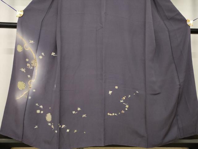 平和屋着物●訪問着 雪輪宝尽くし 暈し染め 正絹 逸品 AABL0930ck