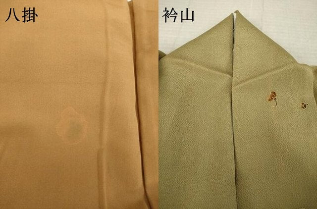 平和屋着物●訪問着 舞花文 金彩 鬼しぼ縮緬 正絹 逸品 AABL0940ck