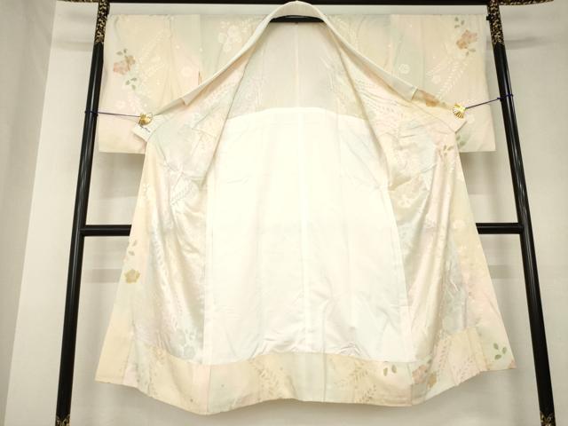 平和屋着物●長襦袢 無双仕立て 辻が花 暈し染め 正絹 逸品 AABL0942ck