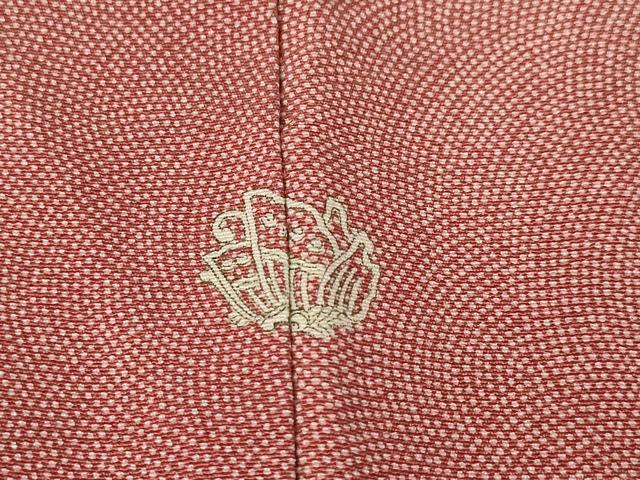 平和屋着物●江戸小紋 丸山辰夫 鮫小紋柄 正絹 逸品 AABL0976ck