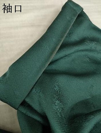 平和屋着物●訪問着 刺繍 誰が袖花文 金彩 正絹 逸品 AABL0981ck