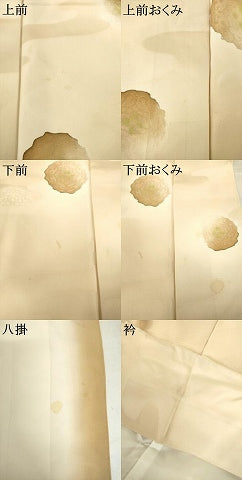 平和屋着物●上質な小紋 正倉院花文 地紋起こし 正絹 逸品 AABL0986ck