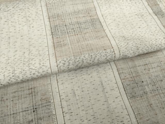 平和屋着物●上質な紬 変わり市松文 正絹 逸品 AABL0996ck