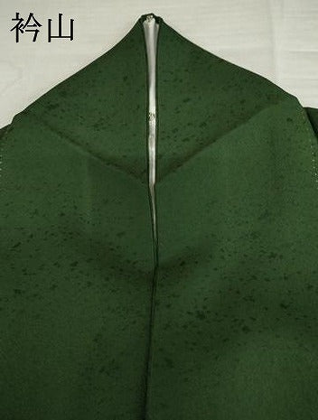 平和屋着物●上質な色無地 散らし地紋 天鵞絨色 正絹 逸品 AABL1026cs