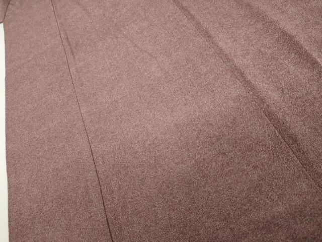 平和屋着物●江戸小紋 鮫小紋柄 鬼しぼ縮緬 正絹 逸品 AABL1030cs