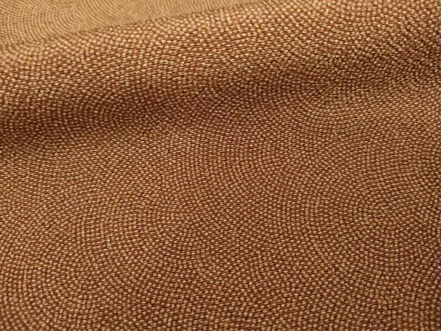 平和屋着物●江戸小紋 鮫小紋柄 鬼しぼ縮緬 正絹 逸品 AABL1037cs