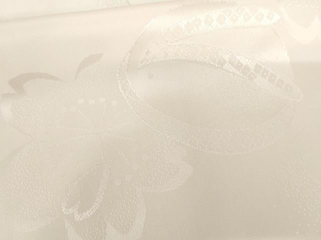 平和屋着物●振袖用長襦袢 無双仕立て 雪兎地紋 暈し染め 半衿刺繍 京都きもの友禅扱い 正絹 逸品 未使用 AABL1072cs