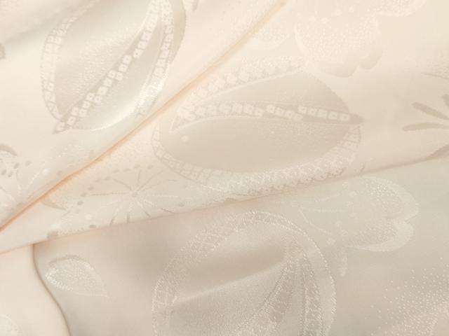 平和屋着物●振袖用長襦袢 無双仕立て 雪兎地紋 暈し染め 半衿刺繍 京都きもの友禅扱い 正絹 逸品 未使用 AABL1072cs