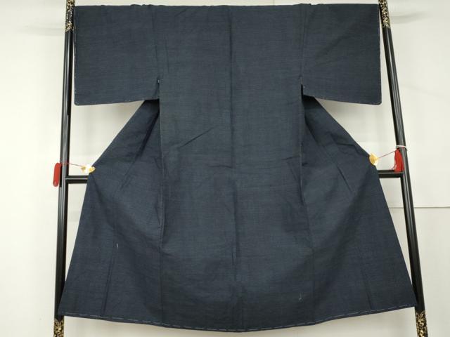 平和屋着物●男性 綿薩摩 亀甲柄 綿 逸品 未使用 AABL1090cs