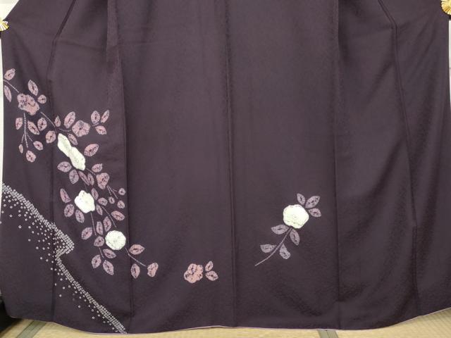平和屋着物●訪問着 辻が花 絞り 正絹 逸品 AABL1125cs