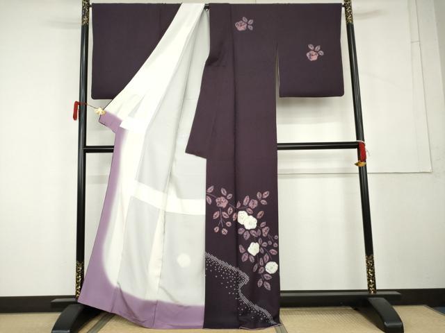 平和屋着物●訪問着 辻が花 絞り 正絹 逸品 AABL1125cs