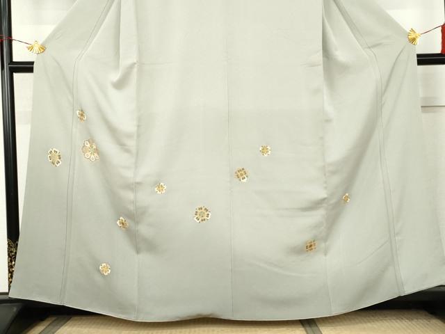 平和屋着物●訪問着 舞花文 暈し染め 金彩 正絹 逸品 AABL1150cs