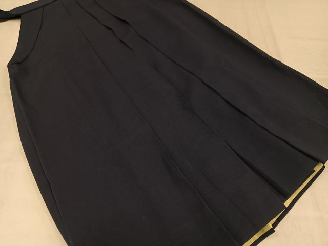 平和屋着物●女性 行灯袴 青褐色 洗える着物 AABL1247ph