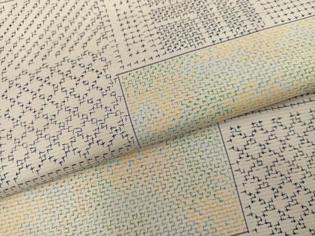 平和屋着物●上質な紬 吉祥文 正絹 逸品 AABL1251ph