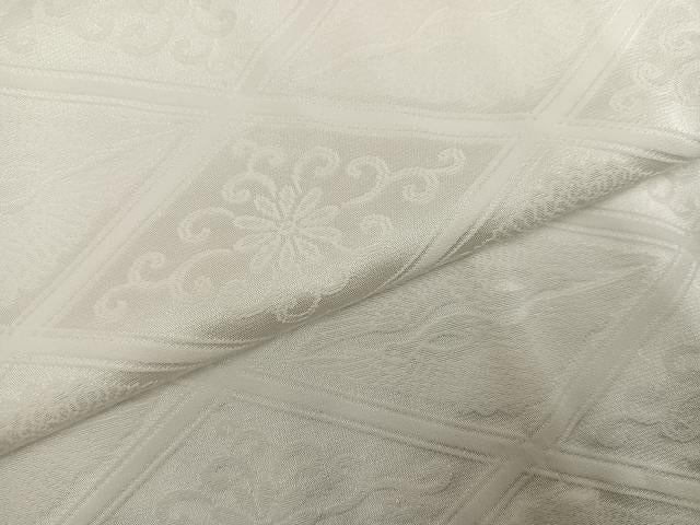平和屋着物●長襦袢 無双仕立て 花菱地紋 伊勢丹扱い 正絹 逸品 未使用 AABL1267ph