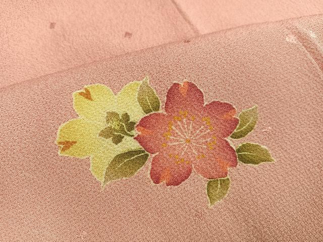 平和屋着物●訪問着 作家物 舞桜 正絹 逸品 AABL1274ph