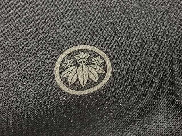 平和屋着物●日展作家 山本唯与志 レリーフ染 色留袖 地紙風景文 暈し染め 金彩 銀通し地 正絹 逸品 AABL1290ph