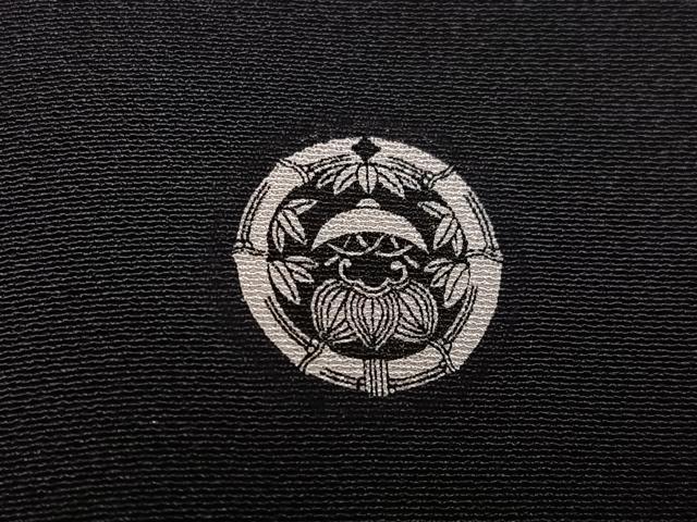 平和屋着物●豪華黒留袖 作家物 女人扇面花文 金彩 正絹 逸品 未使用 AABL1314ph