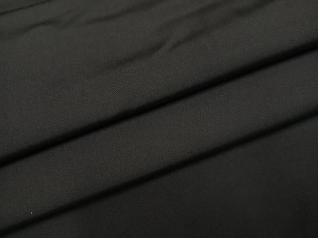 平和屋着物●男性 黒紋付 正絹 逸品 AABL1323ph