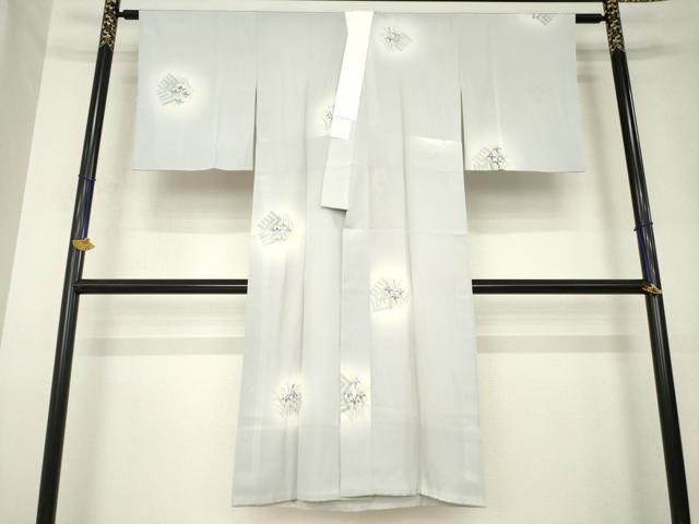 平和屋着物●長襦袢 無双仕立て 源氏香 暈し染め 正絹 逸品 AABL1389ck