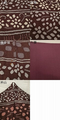 平和屋着物●訪問着 総絞り 横段文 正絹 逸品 AABL1397ck