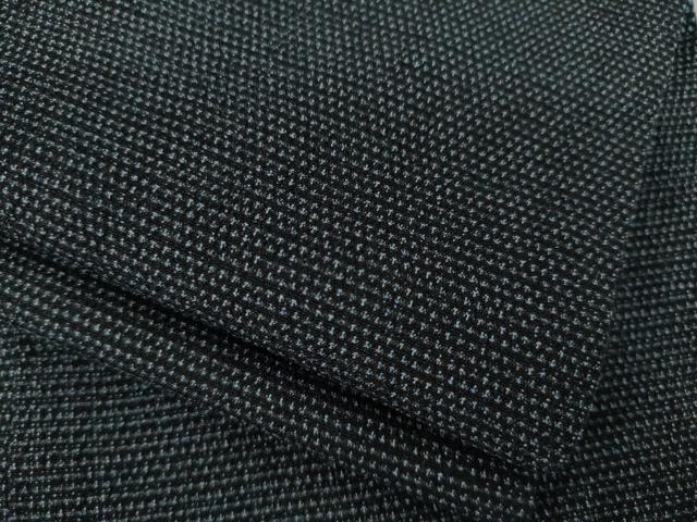 平和屋着物●男性 本塩沢 霞文 正絹 逸品 AABL1399ck