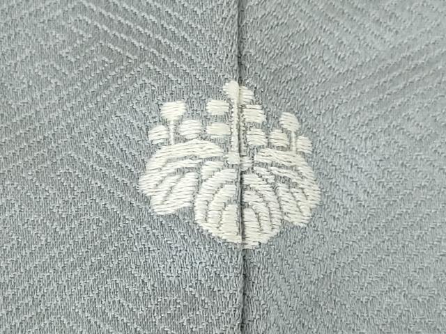 平和屋着物●訪問着 駒刺繍 御所車花文 金彩 正絹 逸品 AABL1417ck