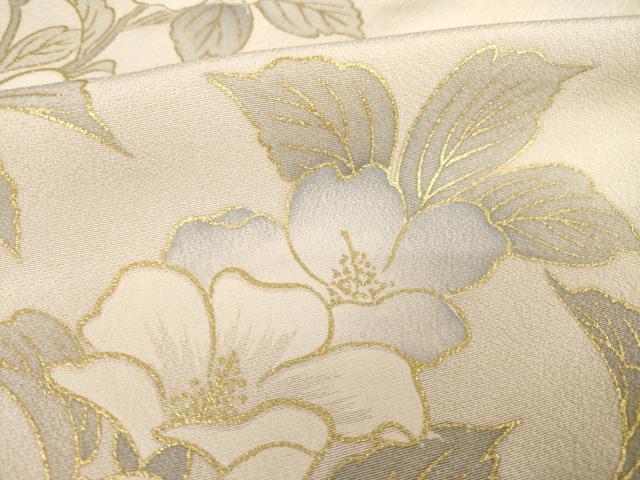 平和屋着物●訪問着 枝花文 金彩 正絹 逸品 AABL1420ck