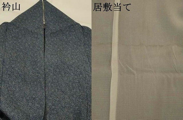 平和屋着物*夏物 江戸小紋 絽 南天文 両面染 正絹 逸品 AABL1475st