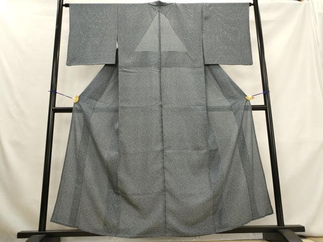 平和屋着物*夏物 江戸小紋 絽 南天文 両面染 正絹 逸品 AABL1475st