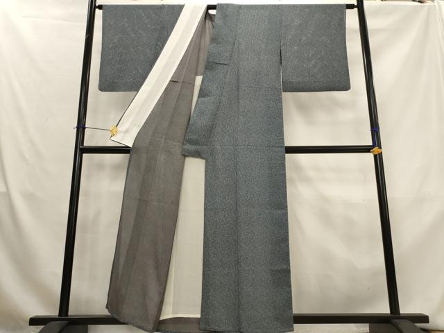 平和屋着物*夏物 江戸小紋 絽 南天文 両面染 正絹 逸品 AABL1475st