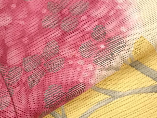 平和屋着物*夏物 訪問着 絽 ろうけつ染 紫陽花 正絹 逸品 AABL1498st