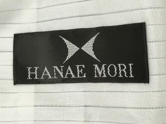 平和屋着物*夏物 森英恵・HANAE MORI 小紋 紗 舞花文 洗える着物 AABL1536st