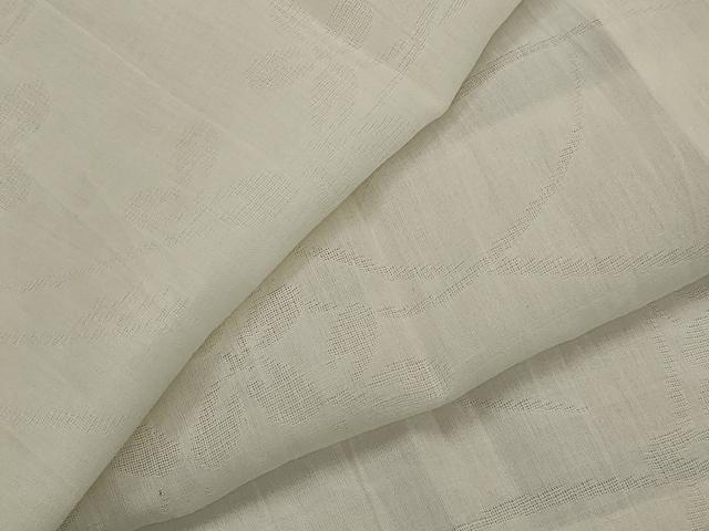 平和屋着物*夏物 長襦袢 芝花文紗 白色 麻 逸品 AABL1569st