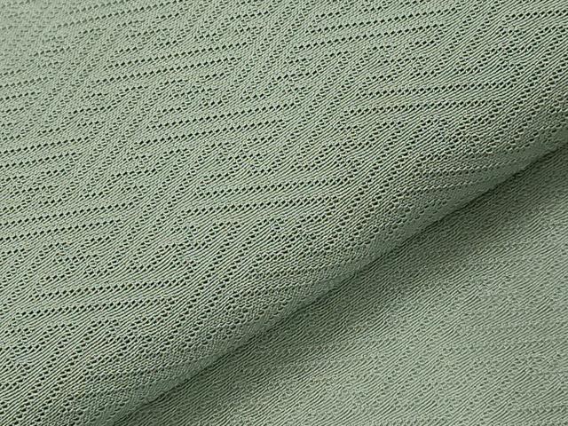 平和屋着物*夏物 色無地 紗綾形紋紗 水浅葱色 正絹 逸品 AABL1590st