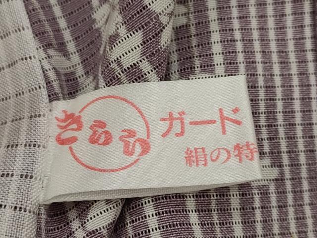 平和屋着物*夏物 小紋 絽 舞桜間道 正絹 逸品 AABL1616st