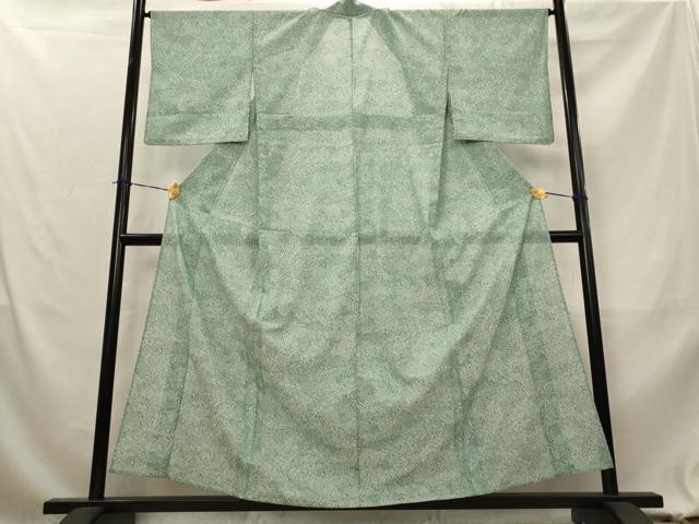 平和屋着物*夏物 江戸小紋 絽 風景文 洗える着物 AABL1620st
