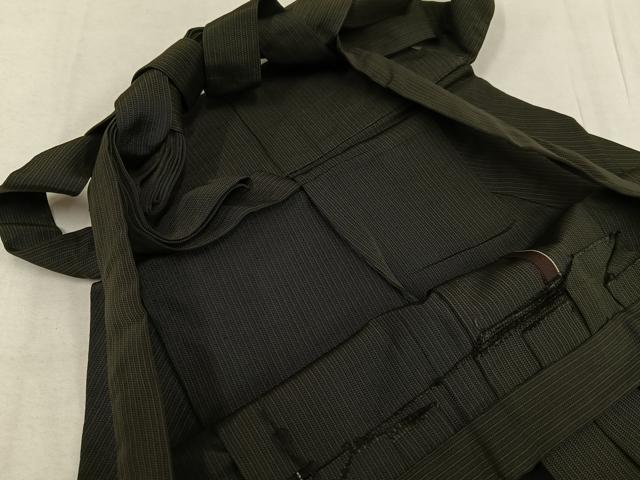 平和屋着物●男性 馬乗り袴 縞 正絹 逸品 AABL1659ph
