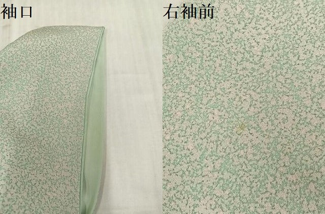 平和屋着物●訪問着 松 たたき染め 銀彩 正絹 逸品 AABL1674ph