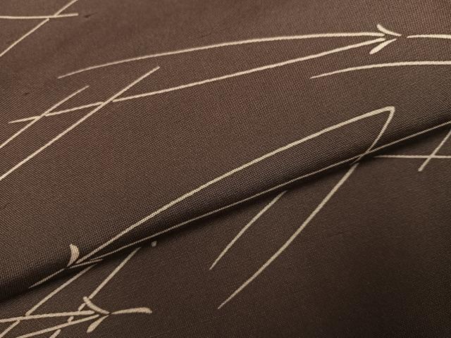 平和屋着物●本場大島紬 染大島 松葉 正絹 逸品 AABL1693ph