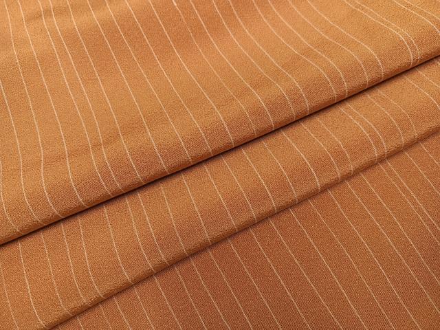 平和屋着物●上質な小紋 間道 正絹 逸品 AABL1696ph