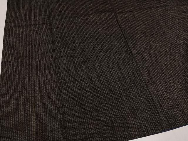 平和屋着物●男性 紬 縞 正絹 逸品 AABL1719ph