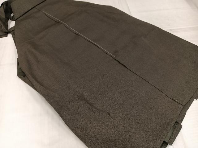 平和屋着物●男性 行灯袴 幾何学文様 正絹 逸品 未使用 AABL1732ph
