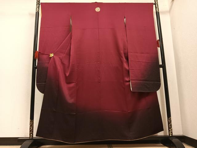 平和屋着物●豪華振袖 霞文 暈し染め 正絹 逸品 AABL1735ph