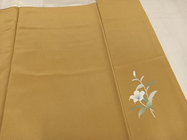 平和屋着物●訪問着 友禅 草花文 暈し染め 正絹 逸品 AABL1738ph