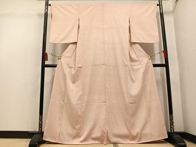 平和屋着物●本塩沢 蚊絣 正絹 逸品 AABL1762ph