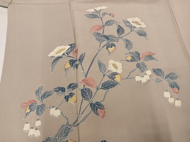 平和屋着物●訪問着 友禅 枝花文 正絹 逸品 AABL1790ph